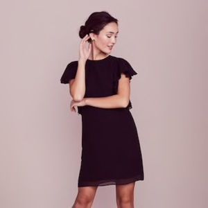 Lauren Conrad Dress Up Shop Ruffle Shift Dress